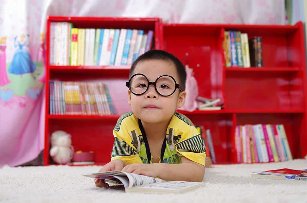 Student Studying at Home